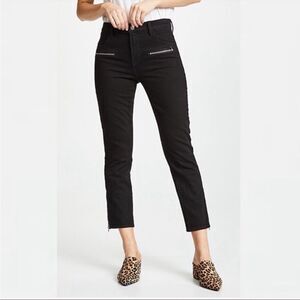 J brand moto Ruby black jeans 26